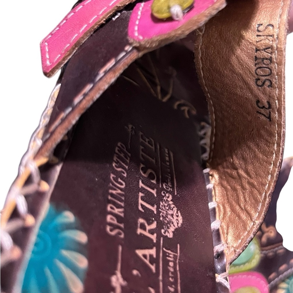 L’Artiste Spring Step Skyros Sandals Size 37 - Picture 8 of 8